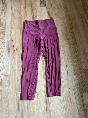 Athleta High-Waist Performance Leggings in Mauve